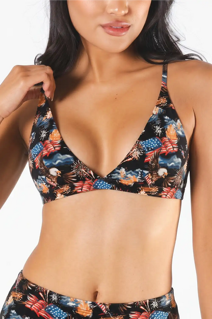The Declaration | Americana Eagles Boob Hammock™ Triangle Bralette