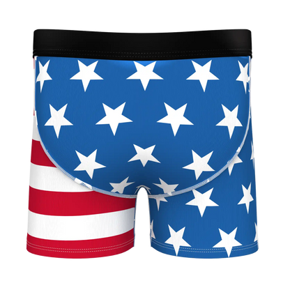 The Mascot | American Flag Youth Boxer Briefs