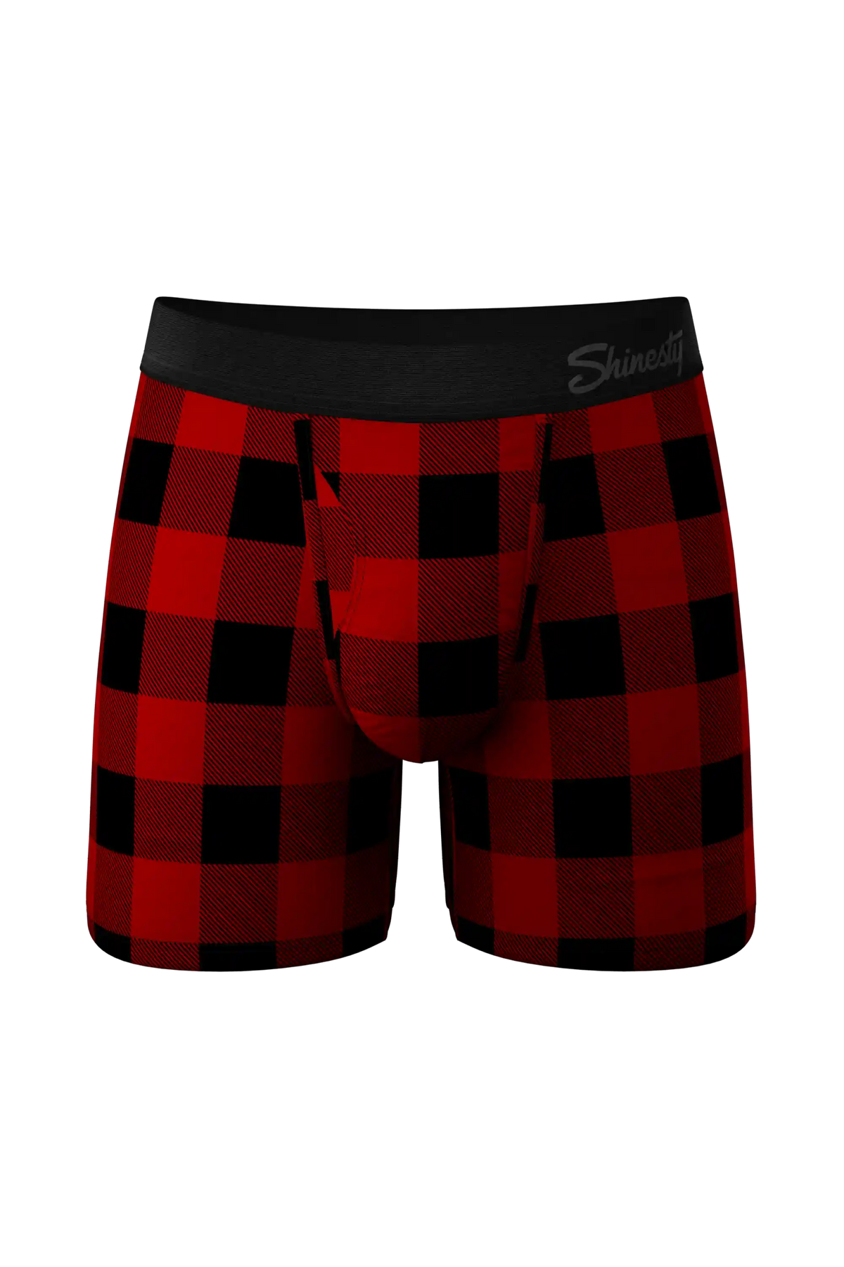 The Red & Black Lumberjack | Buffalo Check paradICE™ Cooling Ball Hammock® Underwear With Fly