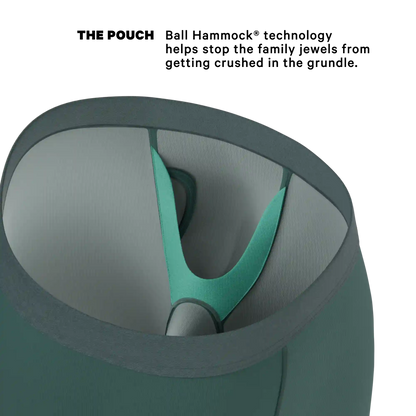 The Alloy | Dark Teal Ball Hammock® Boxer - Long Leg
