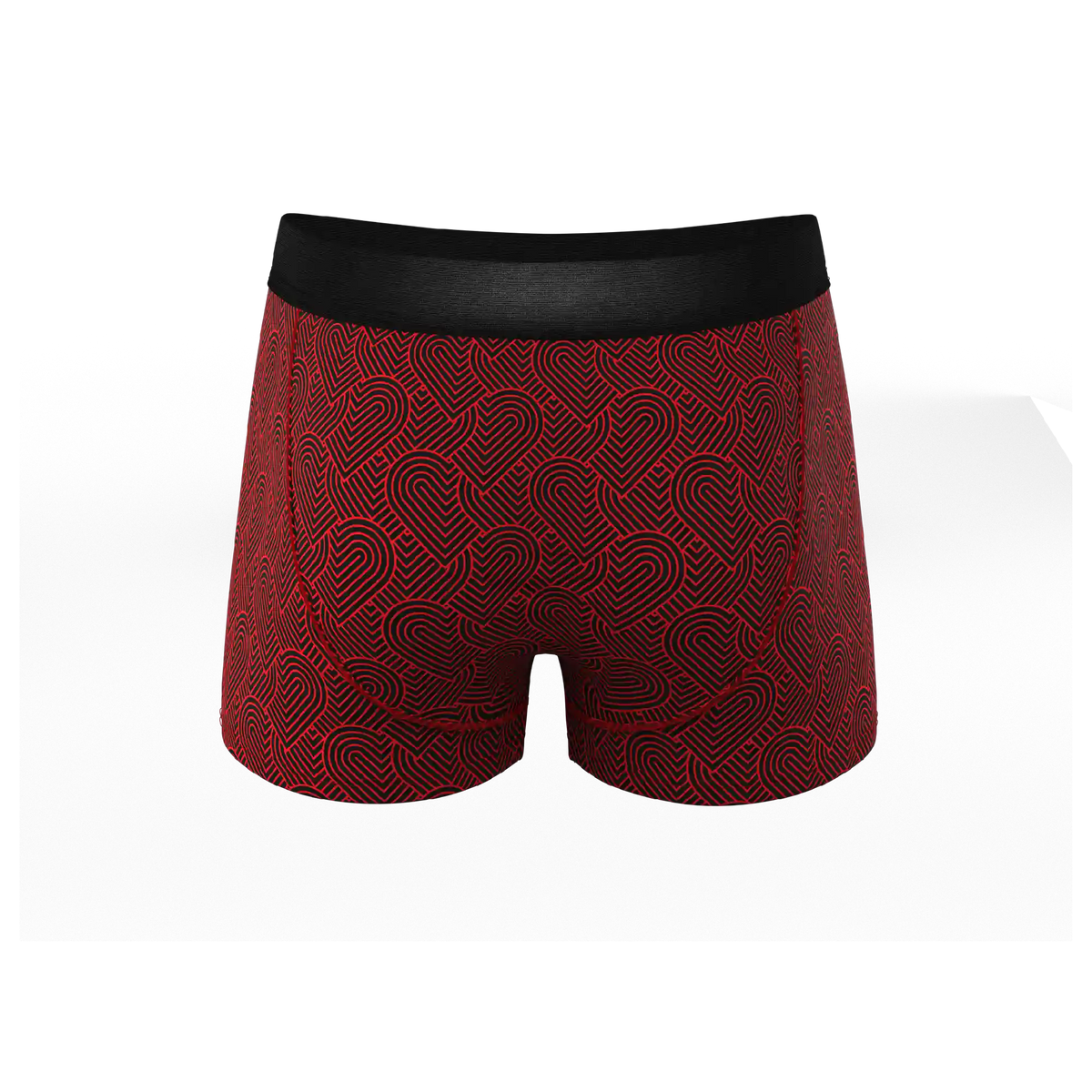 The Cherub | Geometric Hearts Ball Hammock® Pouch Trunks Underwear