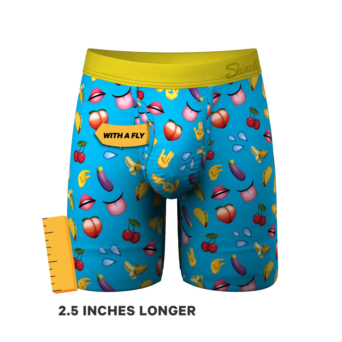 The Innuendo | Emoji Ball Hammock® Boxer - Long Leg
