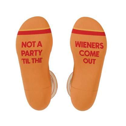 The Dog On Dog | Shinesty x Wienerschnitzel Heel Hammock™ Crew Socks