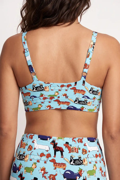The Halloweenies | Halloween Dogs Boob Hammock™ Plunge Bralette
