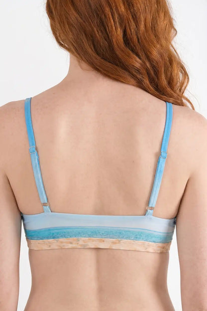 The Beach Please | Palm Tree Boob Hammock™ Triangle Bralette