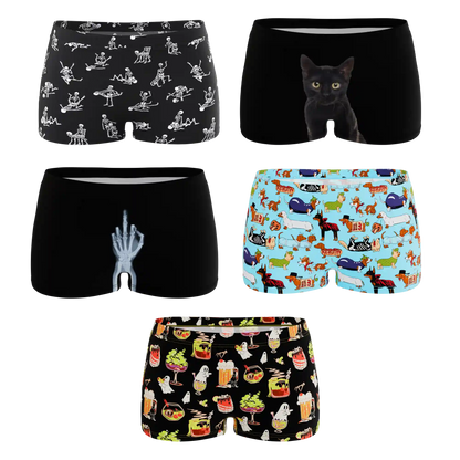 The Halloweird | Boyshort Underwear 5 Pack