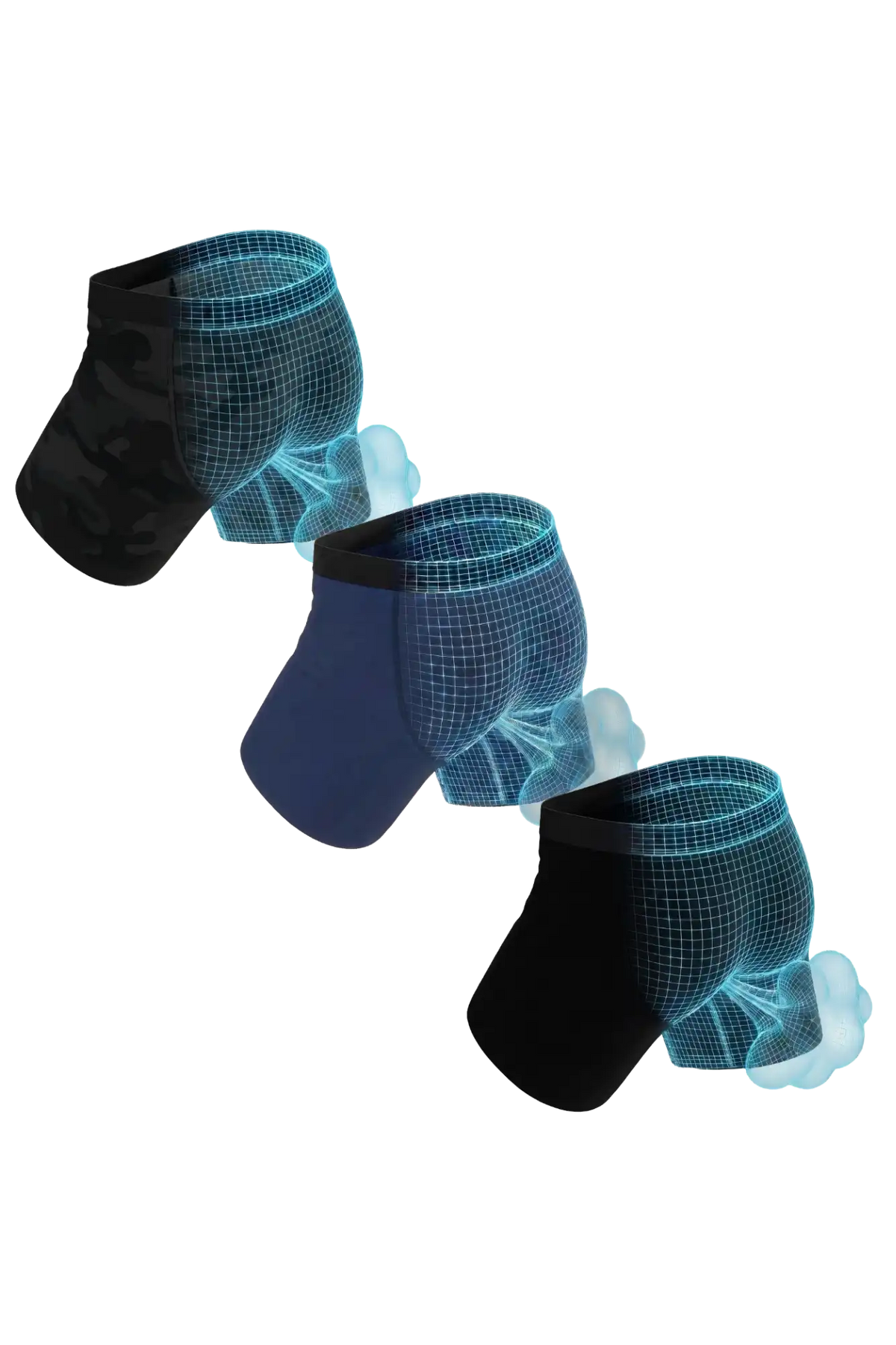 The Incognito | Fart Proof Ball Hammock® Pouch Underwear 3 Pack