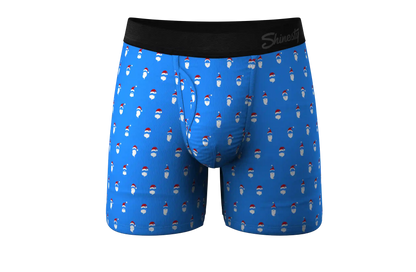 The 50 Shades Of Santa | Holiday Ball Hammock® Pouch Underwear With Fly
