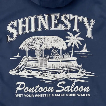 The Pontoon Saloon | Tiki Pontoon Sexy Terry™ Men’s Lounge Hoodie