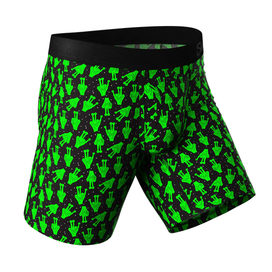 The Foreign Phalange | Alien Hands Ball Hammock® Boxer - Long Leg
