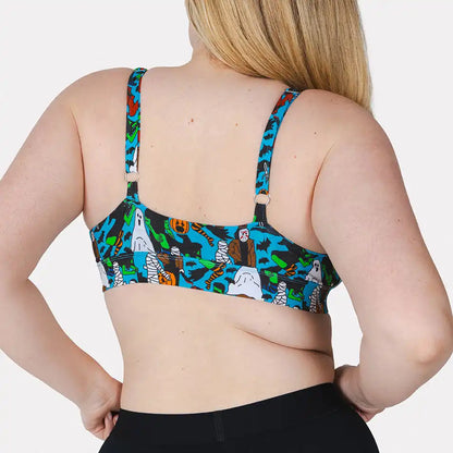 The Monster Smash | Halloween Characters Boob Hammock™ Plunge Bralette