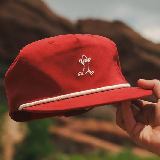The Peel Out | Cardinal Red Banana Snapback Hat