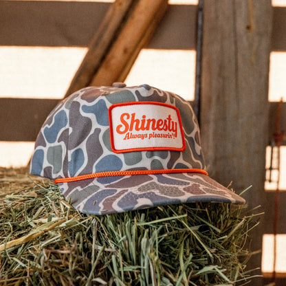 The Always Pleasurin' - Camo | Shinesty Camo 5 Panel Canvas Hat