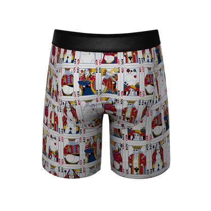 The Strip Poker | Playing Cards Ball Hammock® Boxer - Long Leg