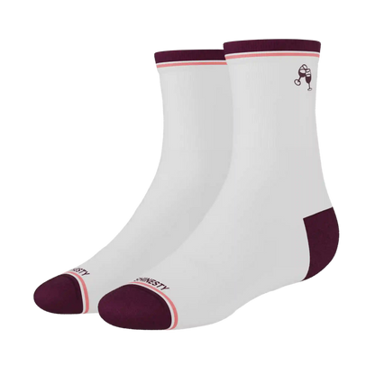 The Happy Hour | Heel Hammock™ Quarter Crew Socks 3 Pack