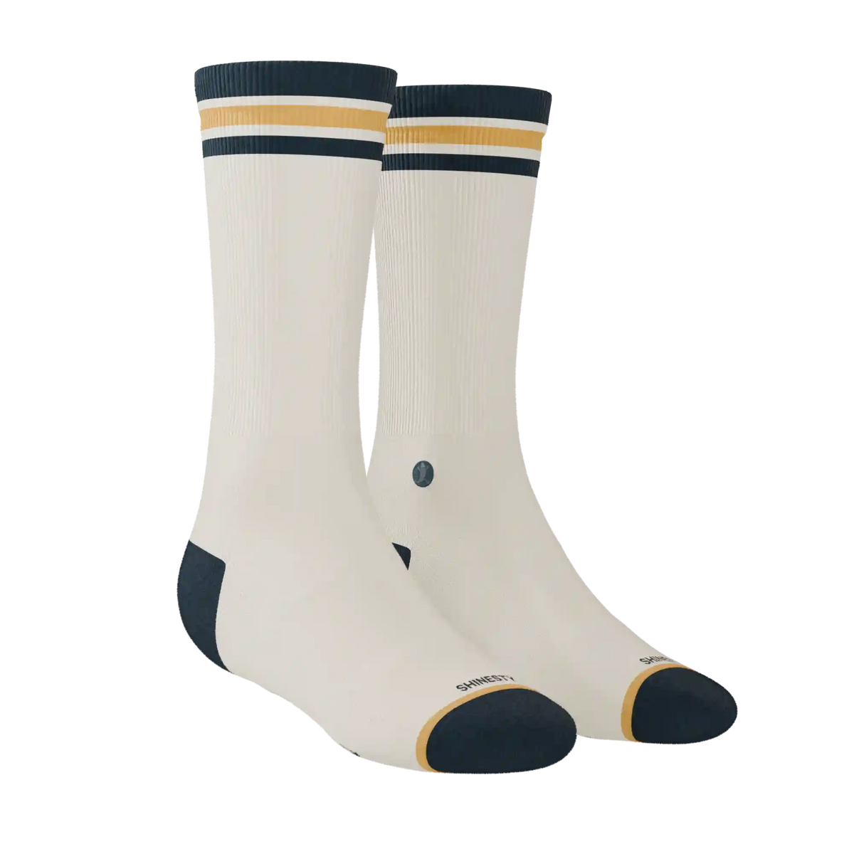 The Friendly Fire | Middle Finger Heel Hammock™ Crew Socks