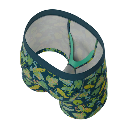 The Frog House | Tropical Frogs Youth Boxer Briefs