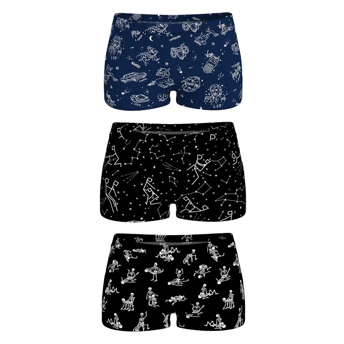 The Glower | Boyshort Underwear 3 Pack