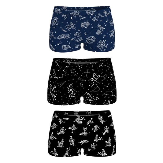 The Glower | Boyshort Underwear 3 Pack
