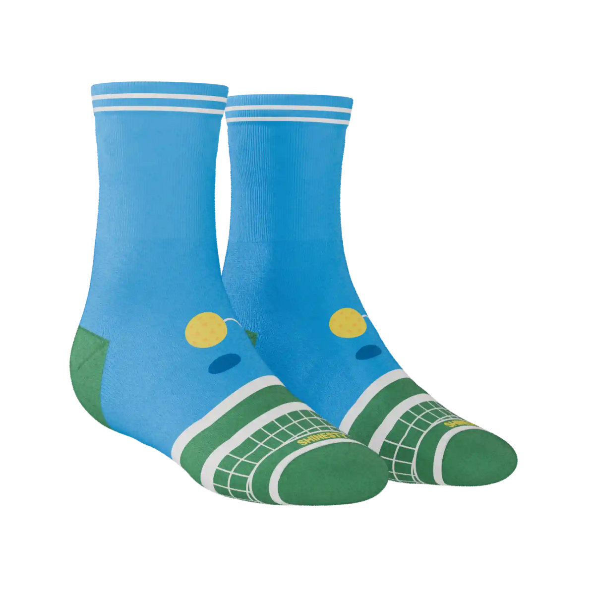 The Pickler | Pickleball Heel Hammock™ Quarter Crew Socks