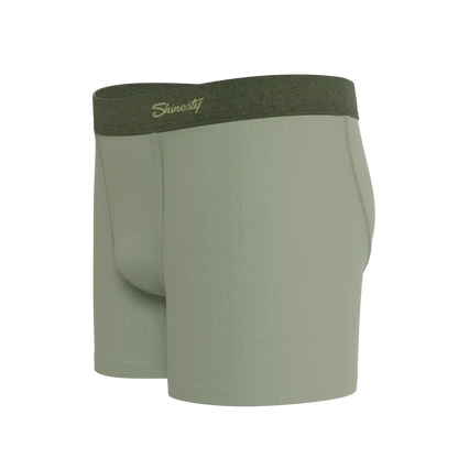 The Manzanilla | Olive Green Youth Boxer Briefs