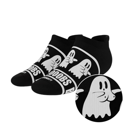 The Ghoul Next Door | Busty Ghost Heel Hammock™ Ankle Socks