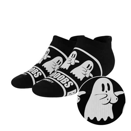 The Ghoul Next Door | Busty Ghost Heel Hammock™ Ankle Socks