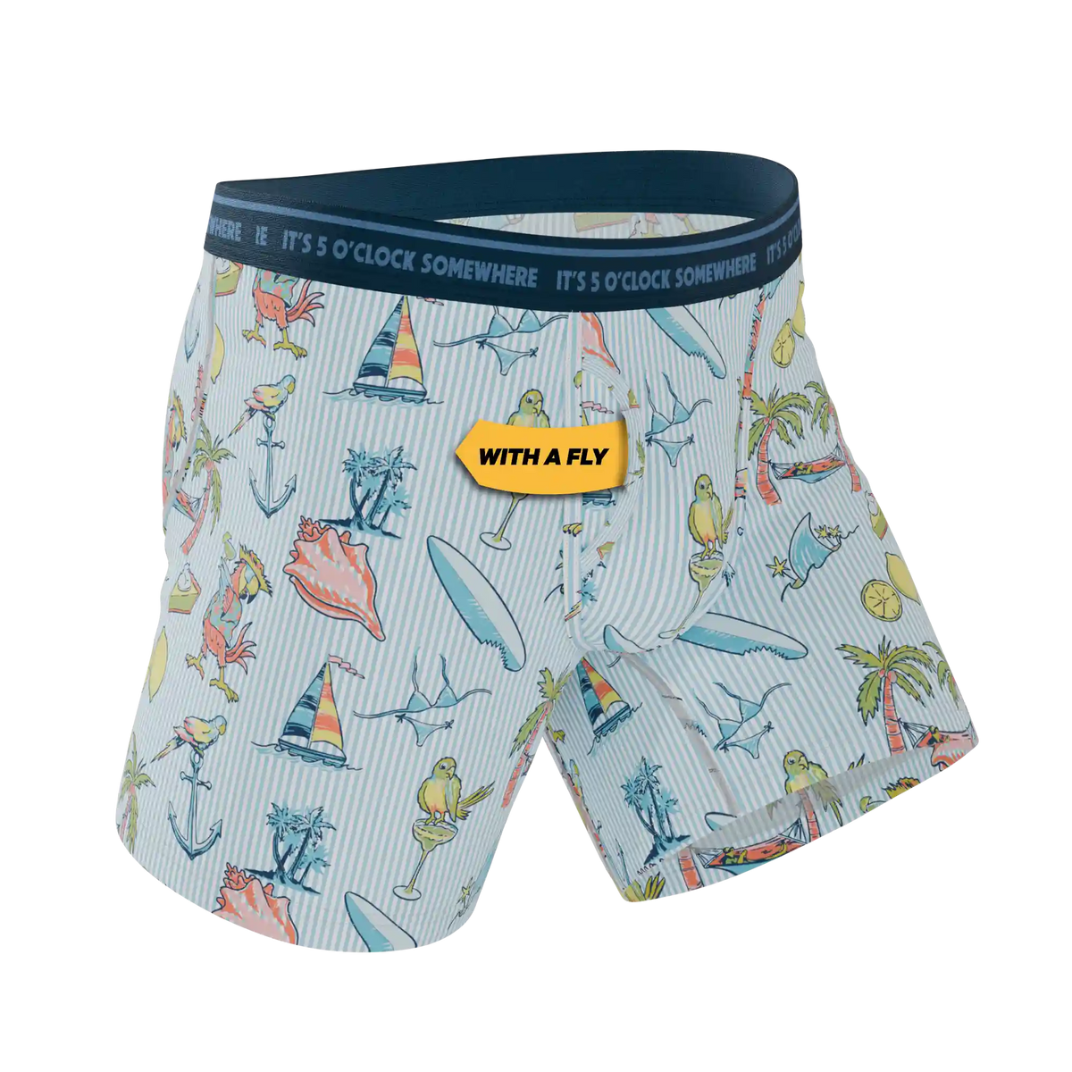 The Boat Drinks | Shinesty x Margaritaville® Ball Hammock® Pouch Underwear With Fly