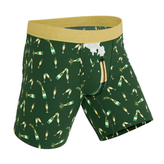 The Champagne Showers | New Years Ball Hammock® Boxer - Long Leg