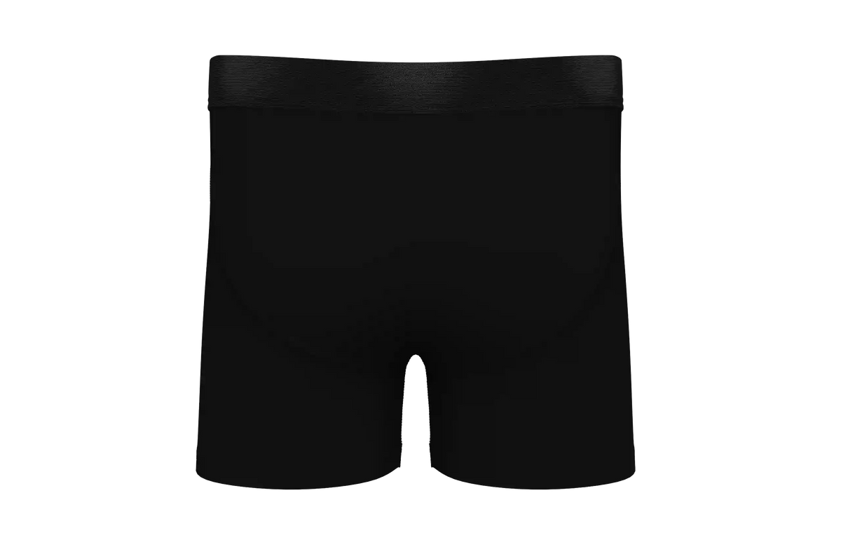 The Threat Level Midnight | Black Father Son With Fly Ball Hammock® Pouch Underwear 2 Pack