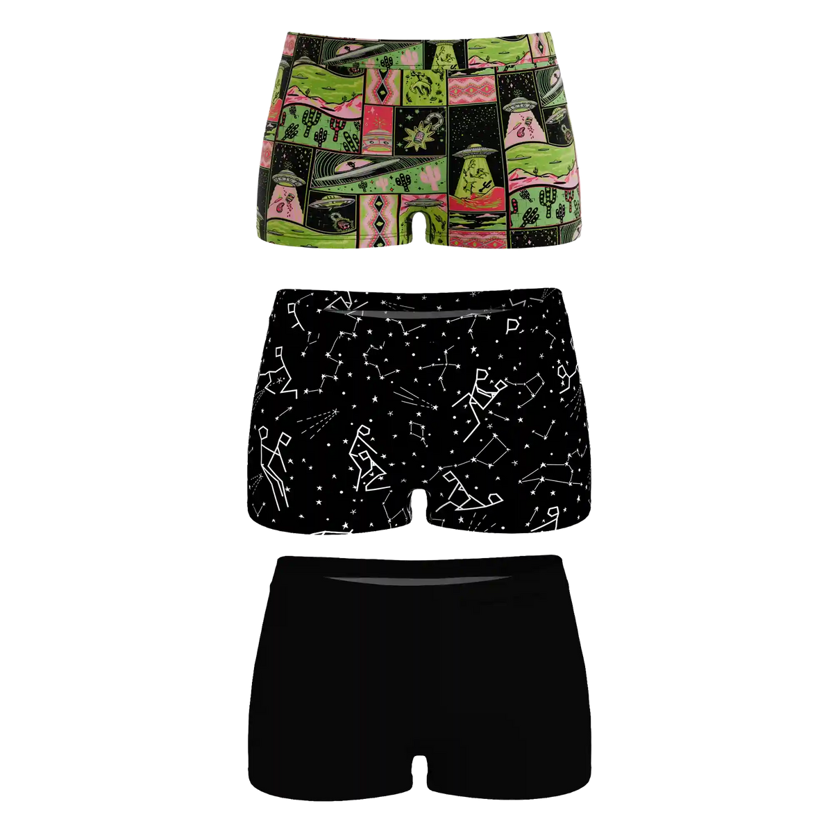 The UFO | Boyshort Underwear 3 Pack