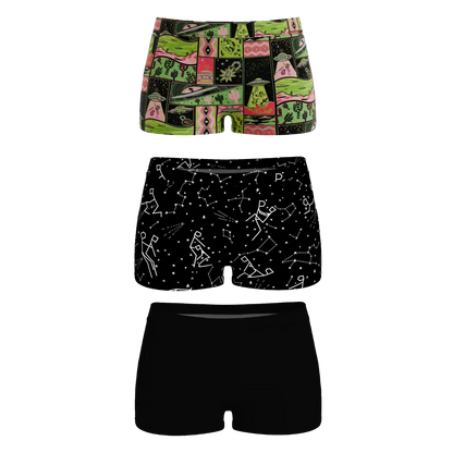 The UFO | Boyshort Underwear 3 Pack