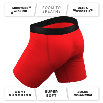The Early Risers | Barnyard Rooster Ball Hammock® Boxer - Long Leg
