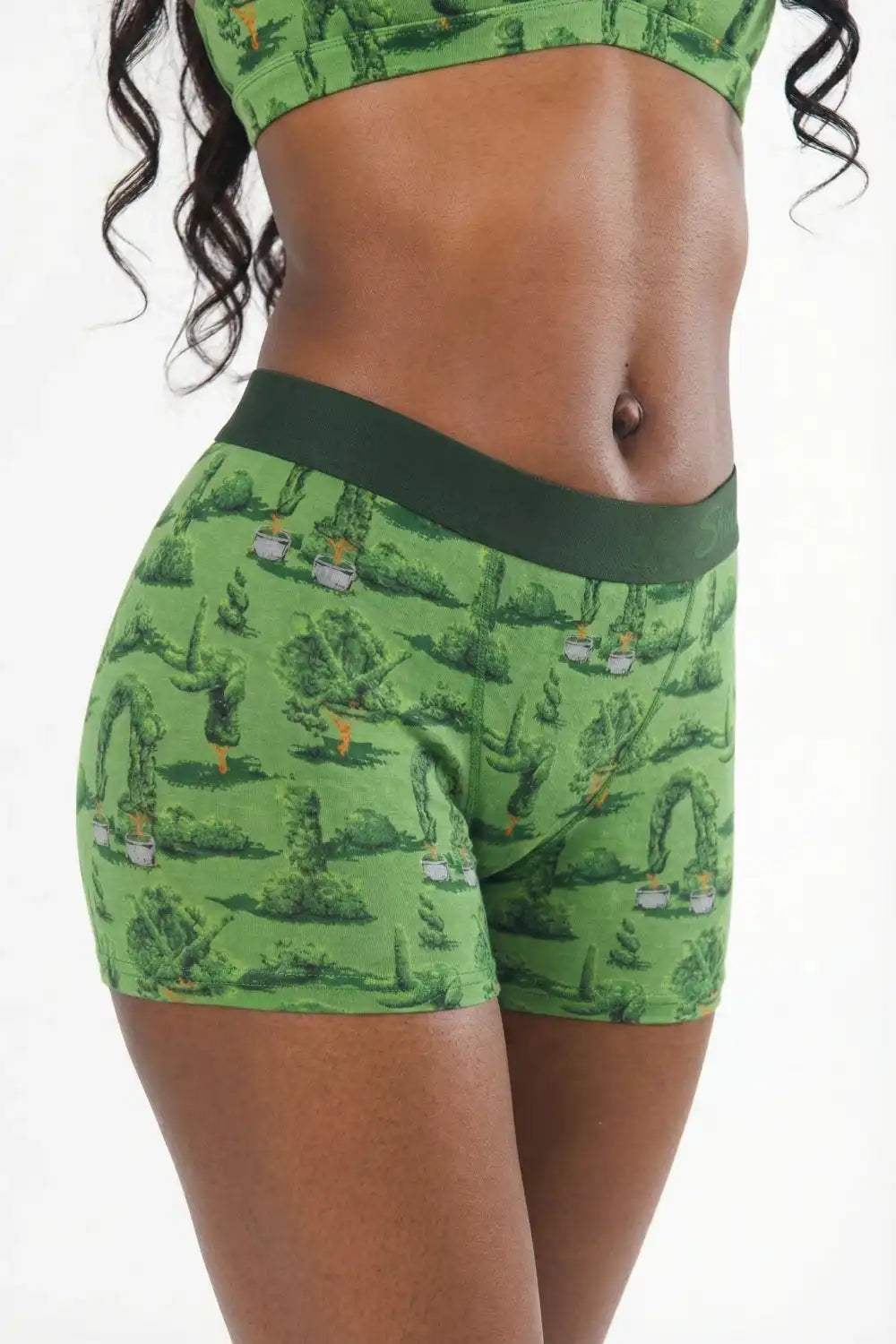 The Full Bush Bush Club | Naughty Landscaping Women’s Boxers