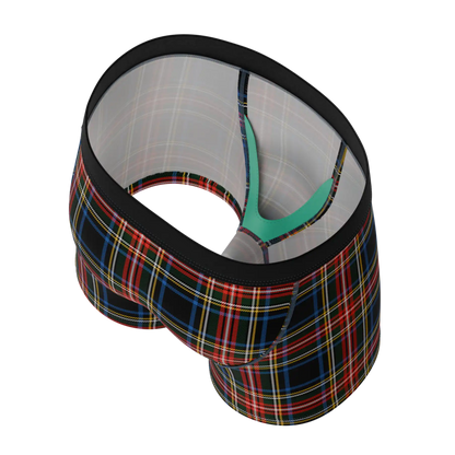 The Cappuccino | Holiday Tartan Plaid Youth Boxer Briefs