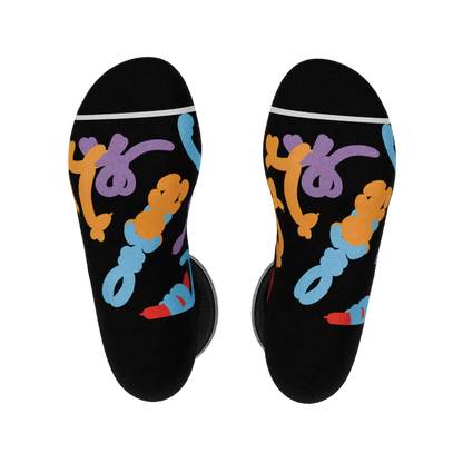The Knot Tonights | Balloon Animal Heel Hammock™ Crew Socks