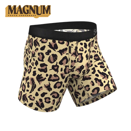 The Primal Passion | Naughty Cheetah Print Ball Hammock® Magnum Big Pouch Underwear