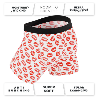 The Pucker Up | Lipstick Kiss Ball Hammock® Pouch Underwear