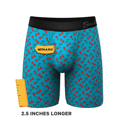 The Fruit Salad | Cherry Ball Hammock® Boxer - Long Leg