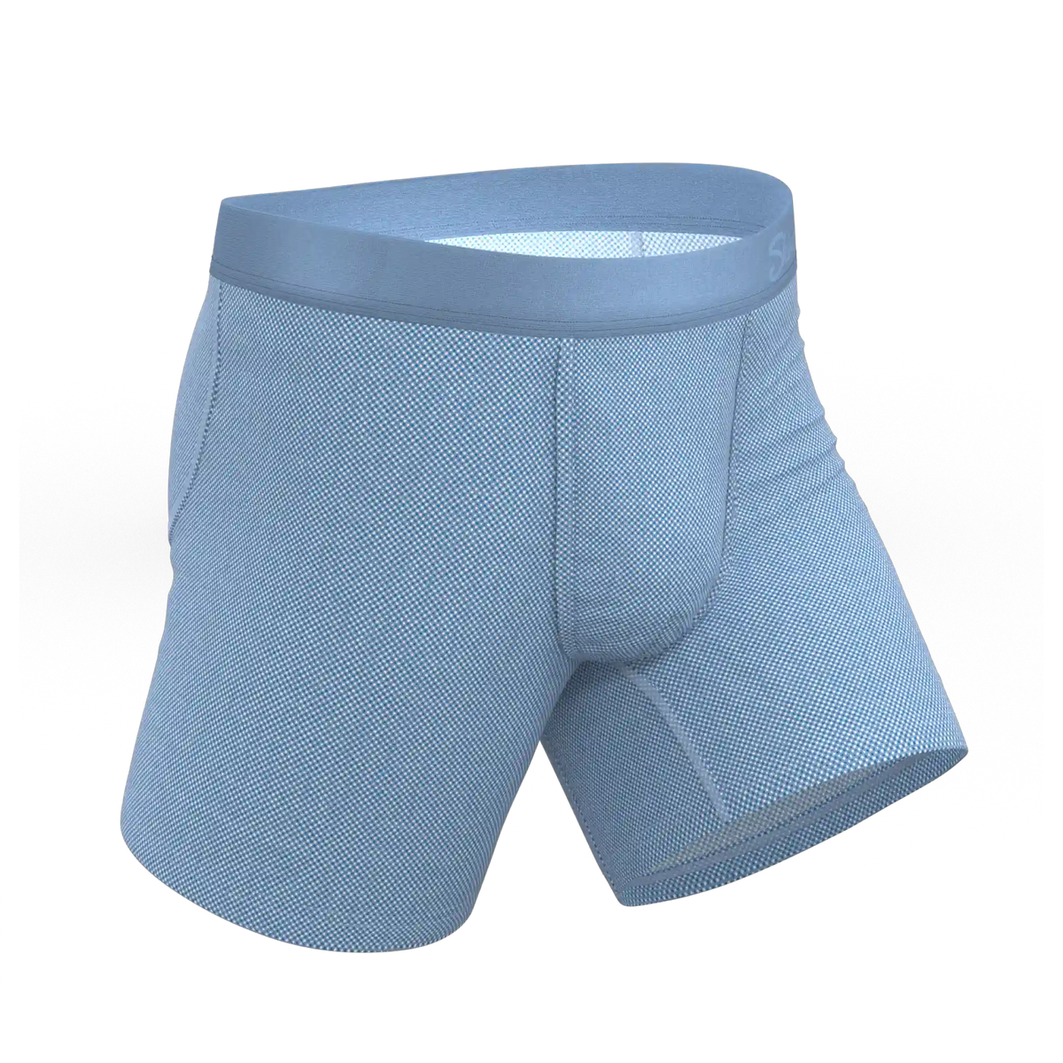 The Chambray All Day | Blue Chambray Ball Hammock® Pouch Underwear