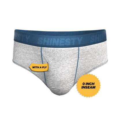 The Physical Education | Heather Grey and Blue Ball Hammock® Pouch Underwear Briefs