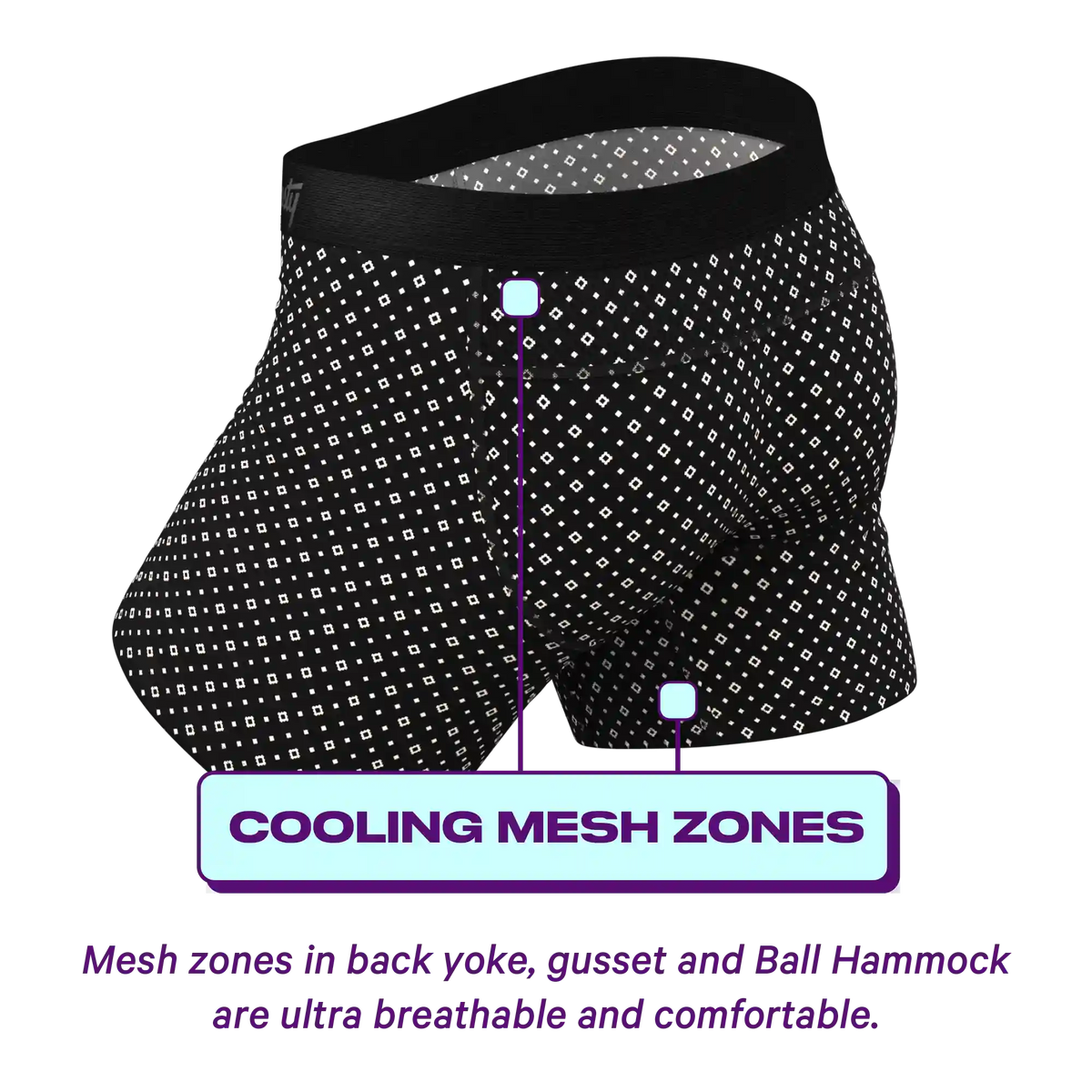 The Precious Stones | Diamond paradICE™ Cooling Ball Hammock® Pouch Underwear