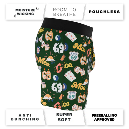 The Wine Dine & 69 | Route 69 Boxers