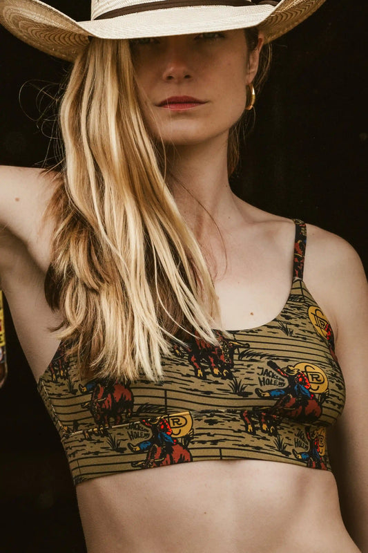 The 1912 | Western Shinesty x Diamond Cross Ranch Boob Hammock™ Scoop Bralette