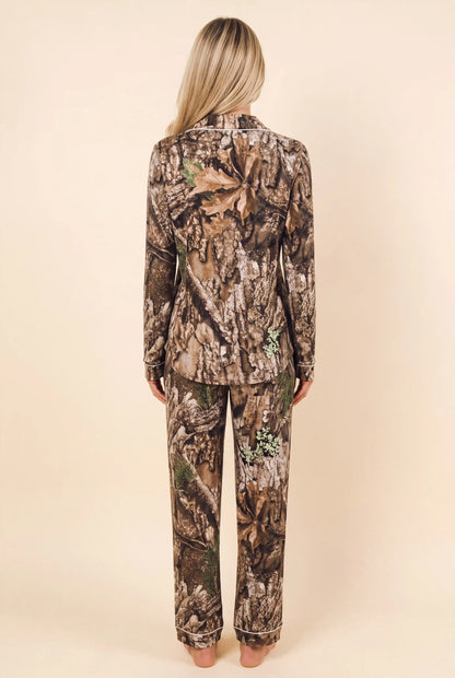 The Deerly Departed | RealTree x Shinesty Camouflage SleepDeep™ Women’s Long Sleeve Pajama Set