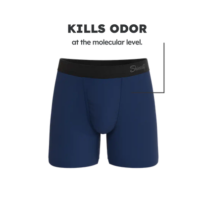 The Big Blue | Navy Fart Proof Ball Hammock® Pouch Underwear
