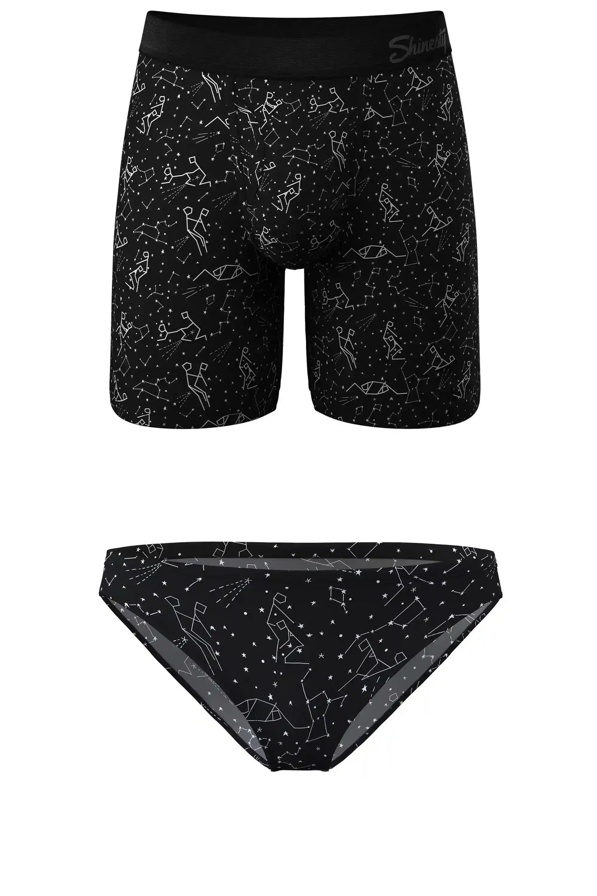The Big Bang | Constellation Long Ball Hammock® Boxer With Fly and Bikini Matching Underwear Pack