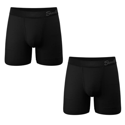 The Midnight Rider | Black Ball Hammock® Pouch Underwear With Fly 5 Pack