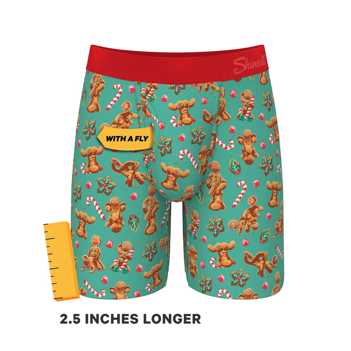 The Ginger Rail | Gingerbread Ball Hammock® Boxer - Long Leg