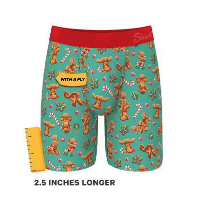 The Ginger Rail | Gingerbread Ball Hammock® Boxer - Long Leg